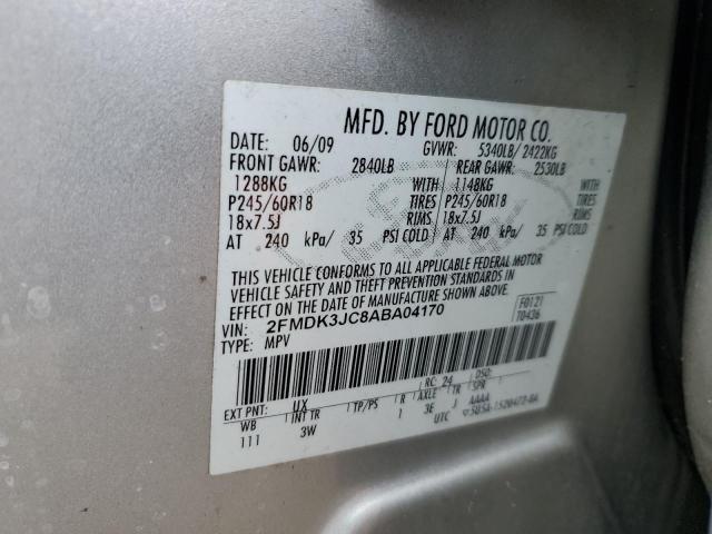 Photo 12 VIN: 2FMDK3JC8ABA04170 - FORD EDGE 