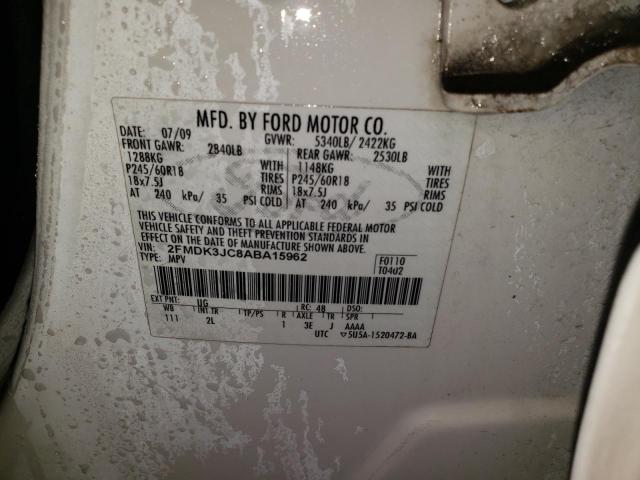 Photo 12 VIN: 2FMDK3JC8ABA15962 - FORD EDGE SEL 