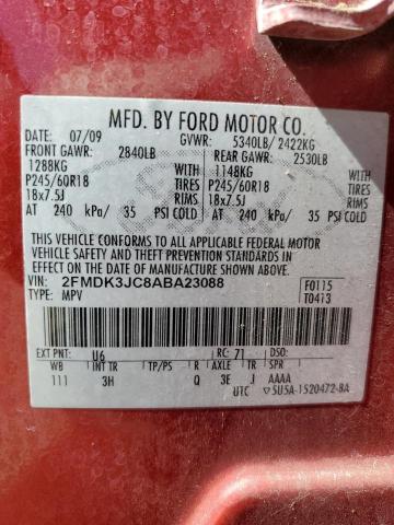 Photo 12 VIN: 2FMDK3JC8ABA23088 - FORD EDGE SEL 