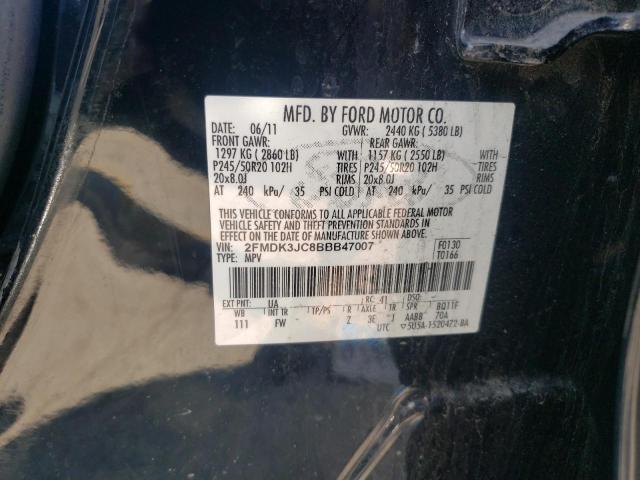 Photo 11 VIN: 2FMDK3JC8BBB47007 - FORD EDGE SEL 