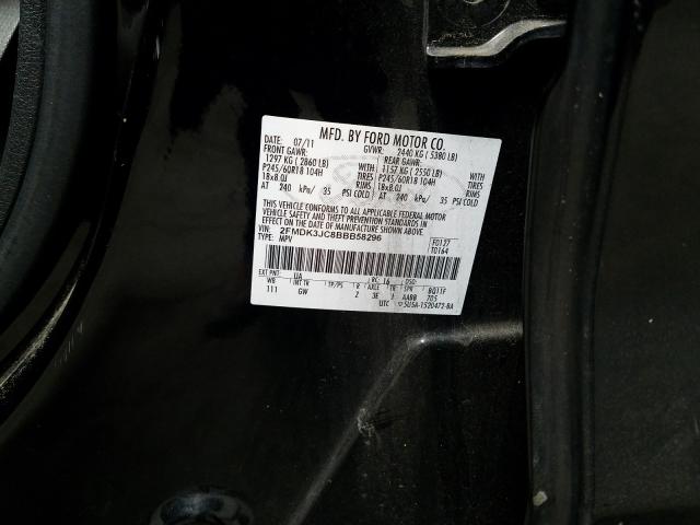 Photo 9 VIN: 2FMDK3JC8BBB58296 - FORD EDGE SEL 