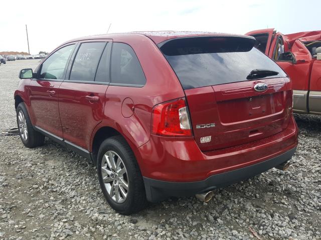 Photo 2 VIN: 2FMDK3JC8DBB09232 - FORD EDGE SEL 