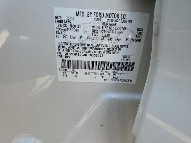 Photo 11 VIN: 2FMDK3JC8DBB52128 - FORD EDGE 