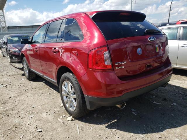 Photo 2 VIN: 2FMDK3JC8EBA94524 - FORD EDGE SEL 