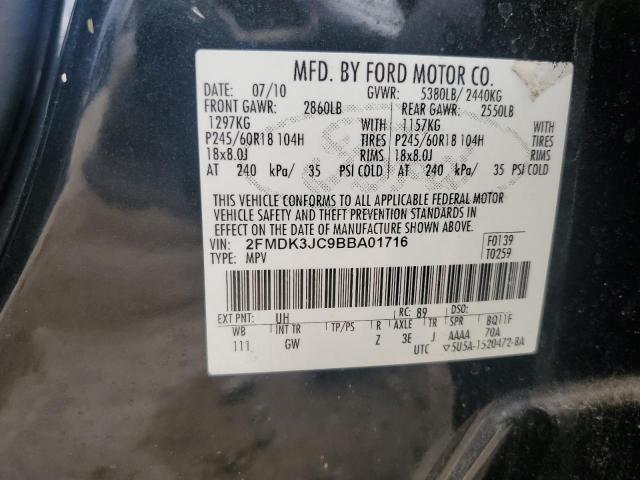 Photo 12 VIN: 2FMDK3JC9BBA01716 - FORD EDGE 