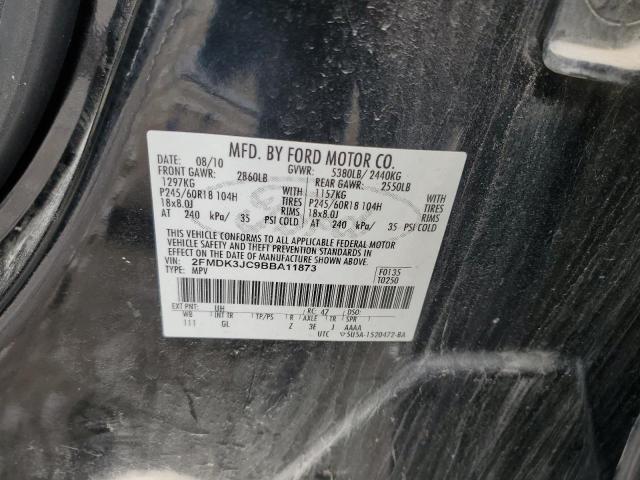 Photo 12 VIN: 2FMDK3JC9BBA11873 - FORD EDGE 