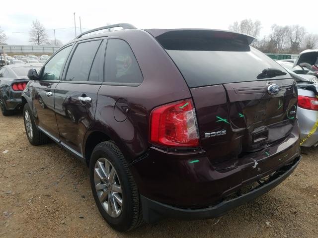 Photo 2 VIN: 2FMDK3JC9BBB20124 - FORD EDGE SEL 