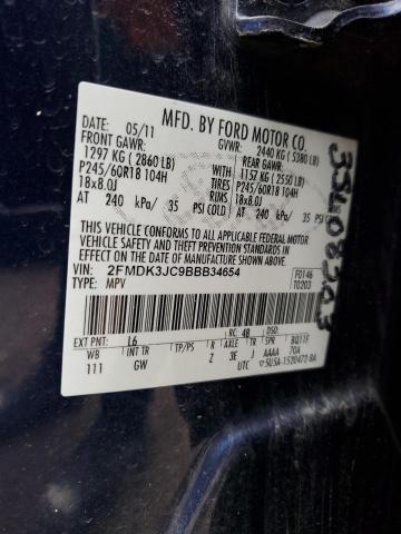 Photo 11 VIN: 2FMDK3JC9BBB34654 - FORD EDGE 