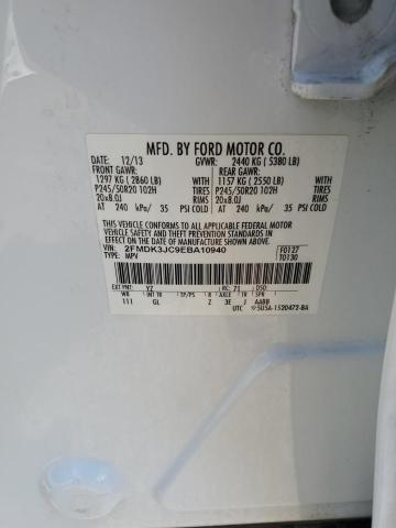 Photo 12 VIN: 2FMDK3JC9EBA10940 - FORD EDGE SEL 