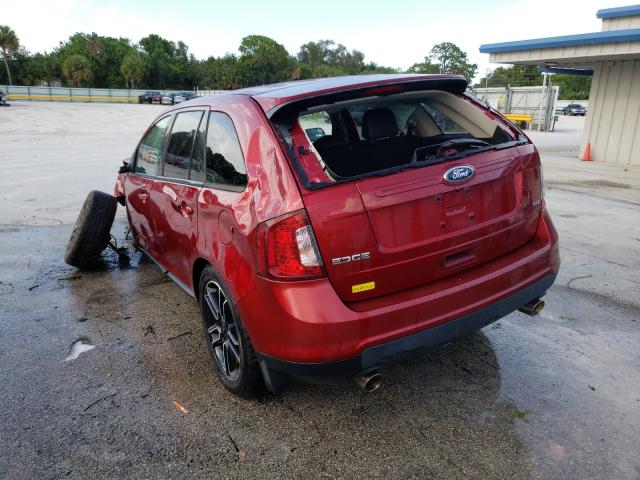 Photo 2 VIN: 2FMDK3JC9EBB84071 - FORD EDGE SEL 