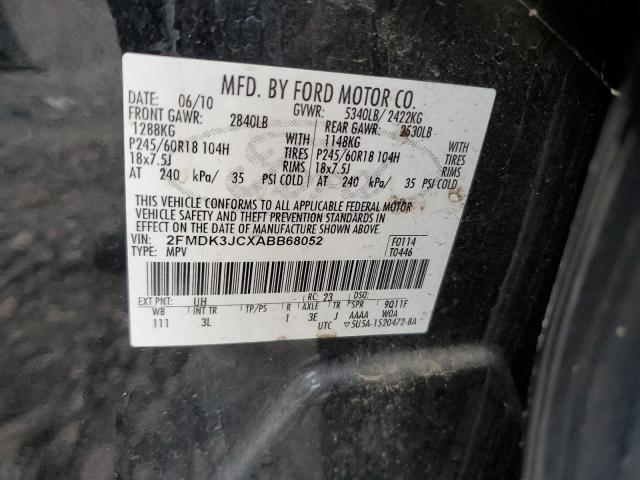 Photo 13 VIN: 2FMDK3JCXABB68052 - FORD EDGE SEL 