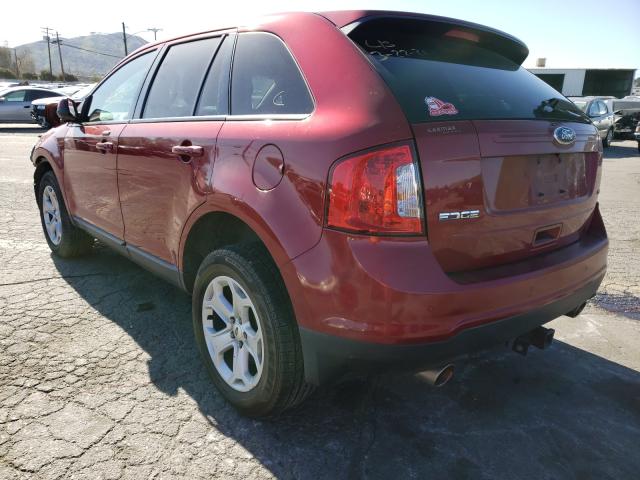 Photo 2 VIN: 2FMDK3JCXDBC12667 - FORD EDGE SEL 