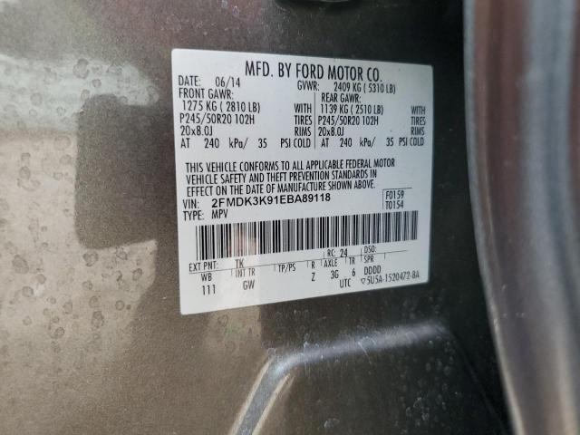 Photo 12 VIN: 2FMDK3K91EBA89118 - FORD EDGE LIMIT 