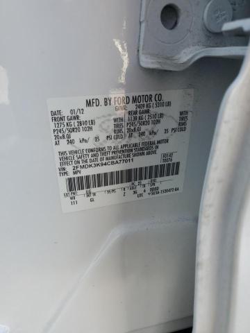 Photo 12 VIN: 2FMDK3K94CBA77011 - FORD EDGE LIMIT 