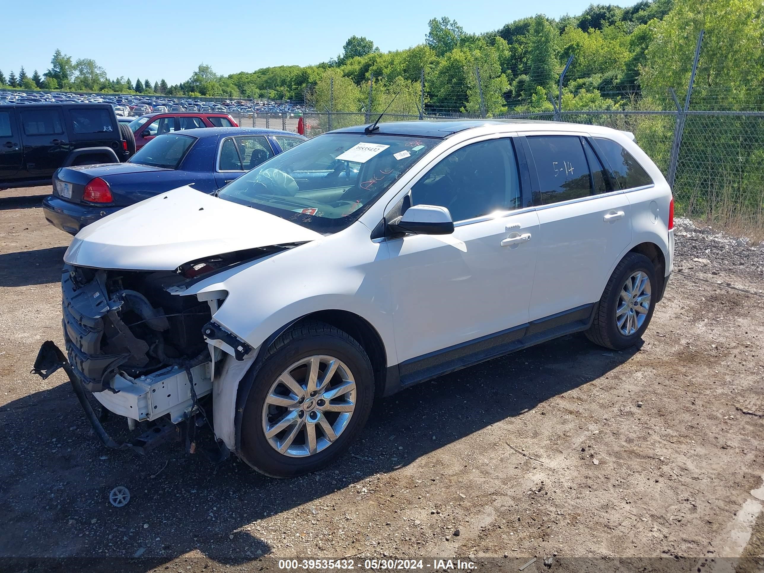 Photo 1 VIN: 2FMDK3K95DBA06756 - FORD EDGE 