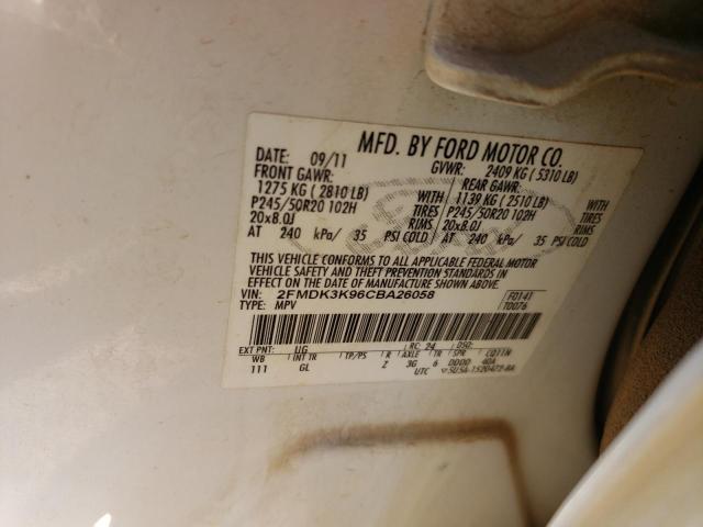 Photo 12 VIN: 2FMDK3K96CBA26058 - FORD EDGE LIMIT 