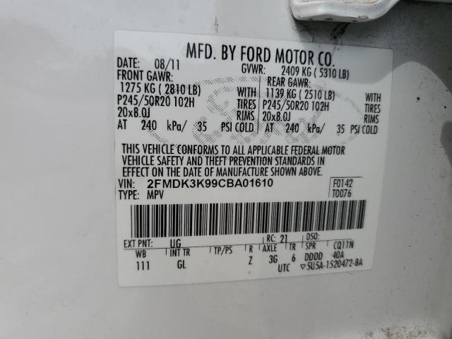 Photo 13 VIN: 2FMDK3K99CBA01610 - FORD EDGE 