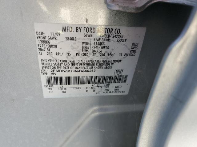 Photo 9 VIN: 2FMDK3KC0ABA60263 - FORD EDGE LIMIT 