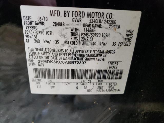 Photo 12 VIN: 2FMDK3KC0ABB72397 - FORD EDGE LIMIT 