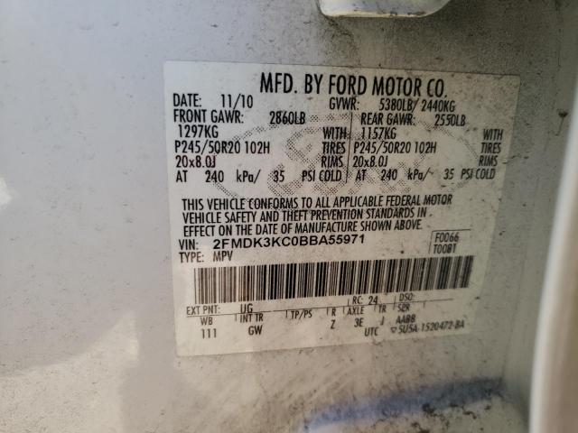 Photo 12 VIN: 2FMDK3KC0BBA55971 - FORD EDGE LIMIT 