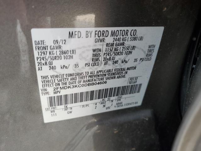 Photo 11 VIN: 2FMDK3KC0DBB04606 - FORD EDGE 