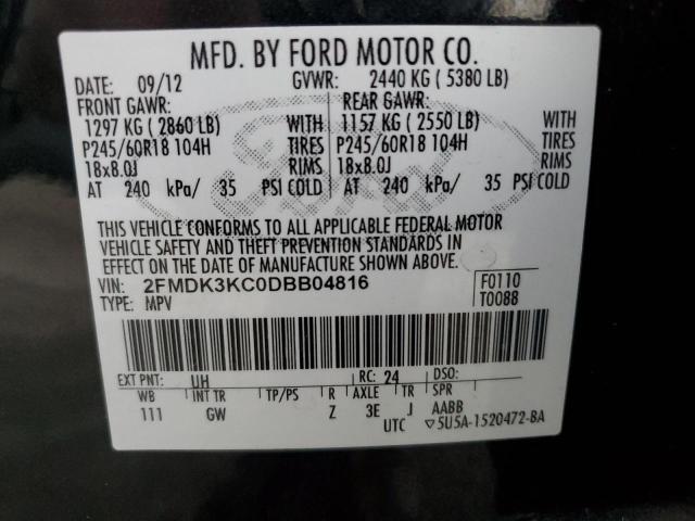 Photo 13 VIN: 2FMDK3KC0DBB04816 - FORD EDGE LIMIT 