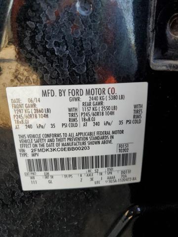 Photo 13 VIN: 2FMDK3KC0EBB00203 - FORD EDGE LIMIT 