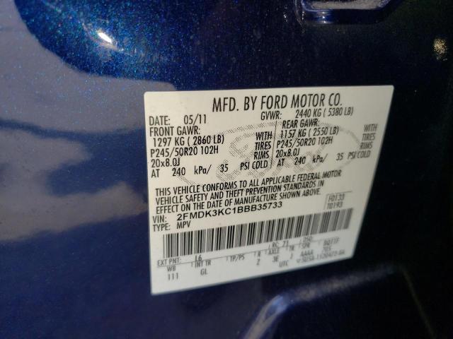 Photo 11 VIN: 2FMDK3KC1BBB35733 - FORD EDGE LIMIT 