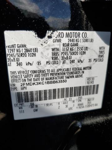 Photo 12 VIN: 2FMDK3KC1BBB63550 - FORD EDGE 