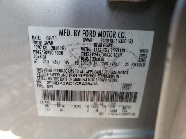 Photo 9 VIN: 2FMDK3KC1CBA26416 - FORD EDGE LIMIT 