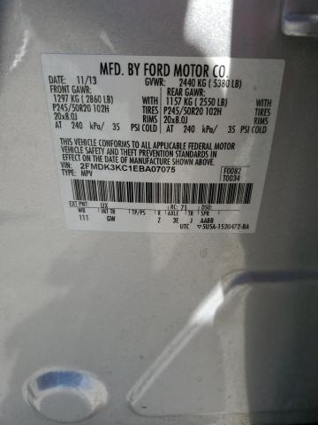 Photo 11 VIN: 2FMDK3KC1EBA07075 - FORD EDGE 