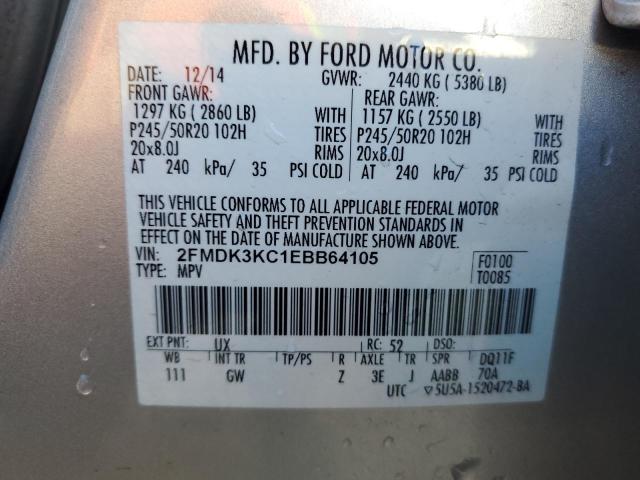 Photo 13 VIN: 2FMDK3KC1EBB64105 - FORD EDGE LIMIT 