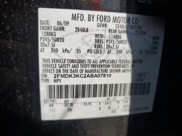 Photo 12 VIN: 2FMDK3KC2ABA07810 - FORD EDGE LIMIT 