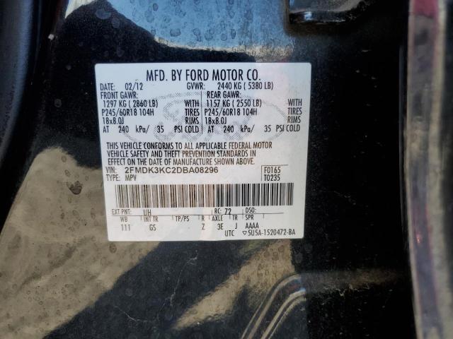 Photo 11 VIN: 2FMDK3KC2DBA08296 - FORD EDGE LIMIT 