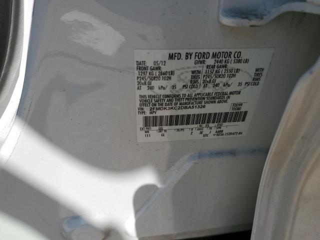 Photo 13 VIN: 2FMDK3KC2DBA51326 - FORD EDGE LIMIT 