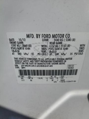 Photo 13 VIN: 2FMDK3KC2DBB24145 - FORD EDGE LIMIT 