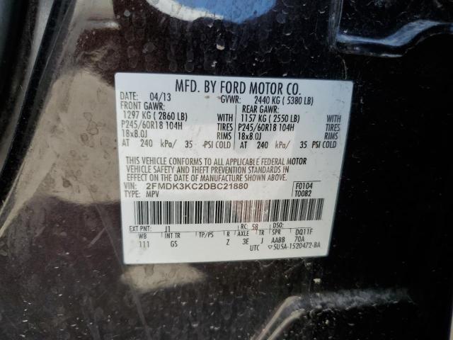 Photo 13 VIN: 2FMDK3KC2DBC21880 - FORD EDGE LIMIT 