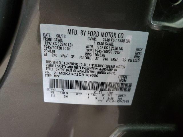 Photo 12 VIN: 2FMDK3KC2DBC89600 - FORD EDGE 