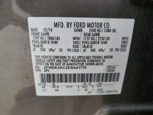 Photo 12 VIN: 2FMDK3KC2EBA41770 - FORD EDGE LIMIT 