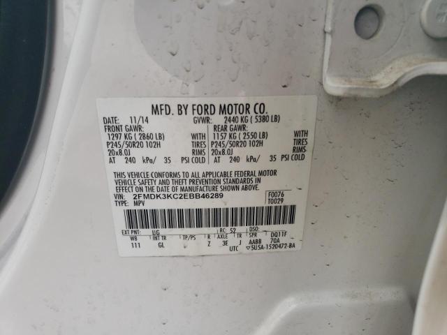 Photo 12 VIN: 2FMDK3KC2EBB46289 - FORD EDGE LIMIT 