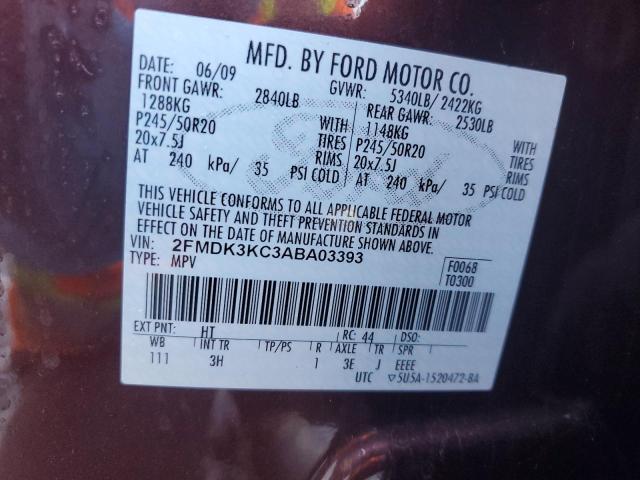 Photo 13 VIN: 2FMDK3KC3ABA03393 - FORD EDGE 