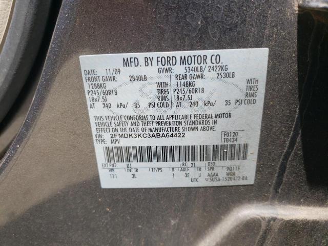 Photo 13 VIN: 2FMDK3KC3ABA64422 - FORD EDGE 