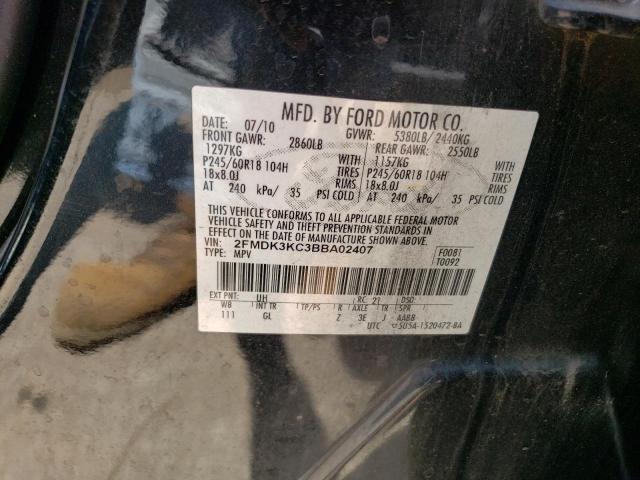 Photo 12 VIN: 2FMDK3KC3BBA02407 - FORD EDGE LIMIT 