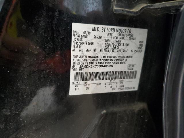 Photo 12 VIN: 2FMDK3KC3BBA08594 - FORD EDGE LIMIT 