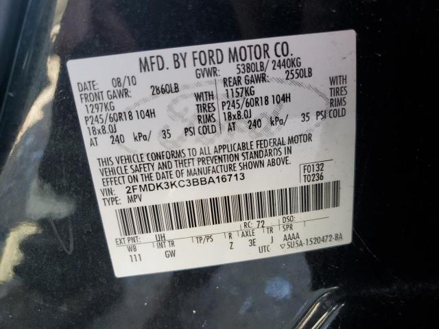 Photo 12 VIN: 2FMDK3KC3BBA16713 - FORD EDGE 