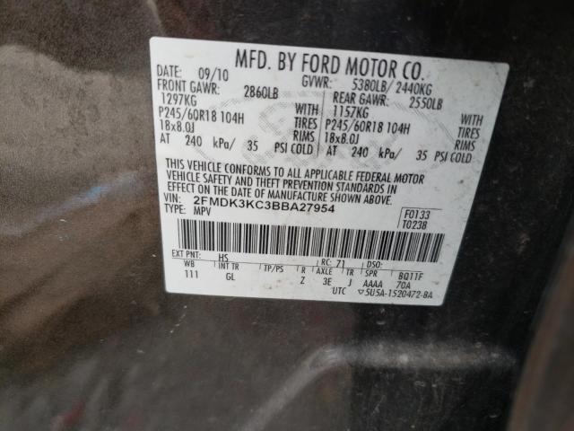 Photo 13 VIN: 2FMDK3KC3BBA27954 - FORD EDGE LIMIT 