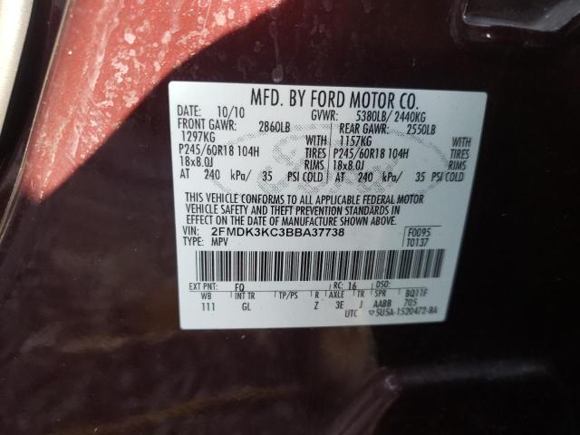 Photo 9 VIN: 2FMDK3KC3BBA37738 - FORD EDGE LIMIT 