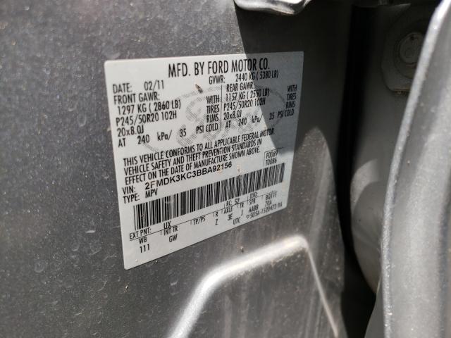 Photo 9 VIN: 2FMDK3KC3BBA92156 - FORD EDGE LIMIT 