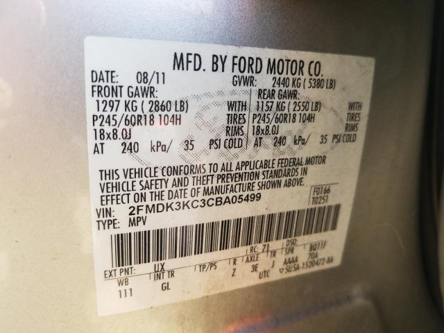 Photo 9 VIN: 2FMDK3KC3CBA05499 - FORD EDGE LIMIT 