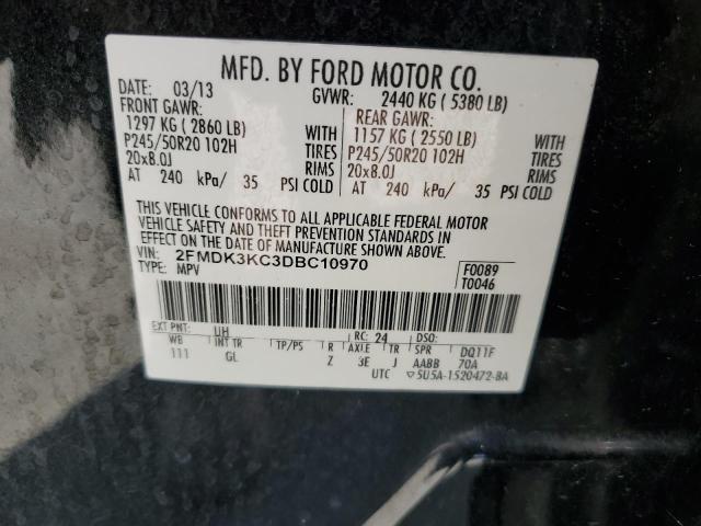 Photo 12 VIN: 2FMDK3KC3DBC10970 - FORD EDGE LIMIT 